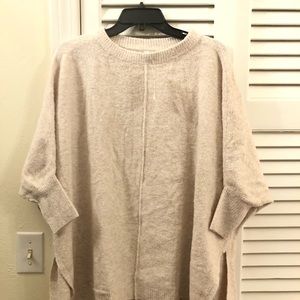 Lou&Grey Seamed Poncho Sweater